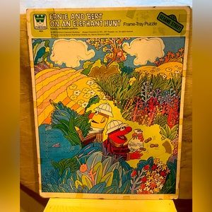 70’s sesame street Tray puzzle
